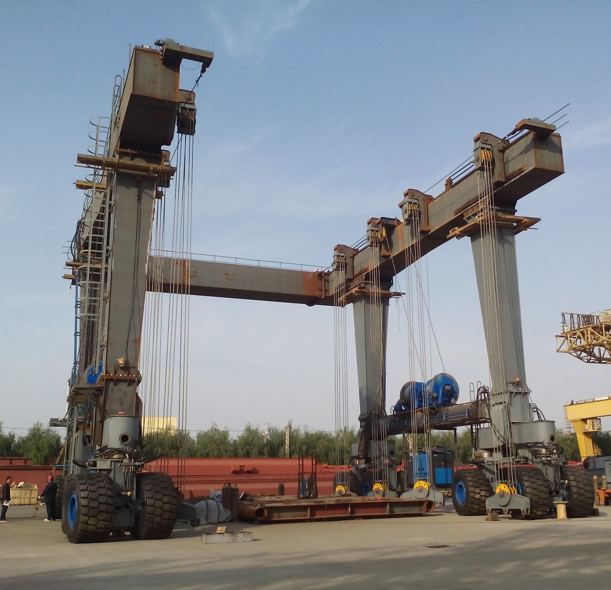 
                Rubberen container Handling Gantry Crane China Rtg 60ton
            