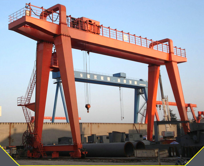 
                Seaport Rail montato su doppia trave container gru gantry
            