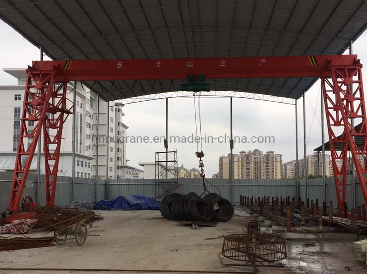 China 
                Einzelträger Mh Light Gantry Crane mit Hebezeug
             Lieferant