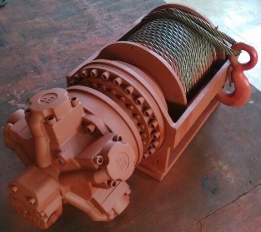 Single Rope Pull Force 1ton Small Hydraulic Winch for Tractor