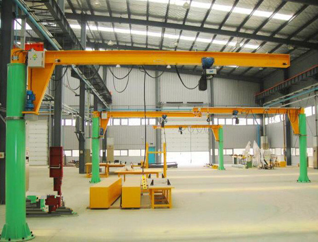 Slewing Jib Crane 8t with Ce Certificated Fixed Pillar Crane