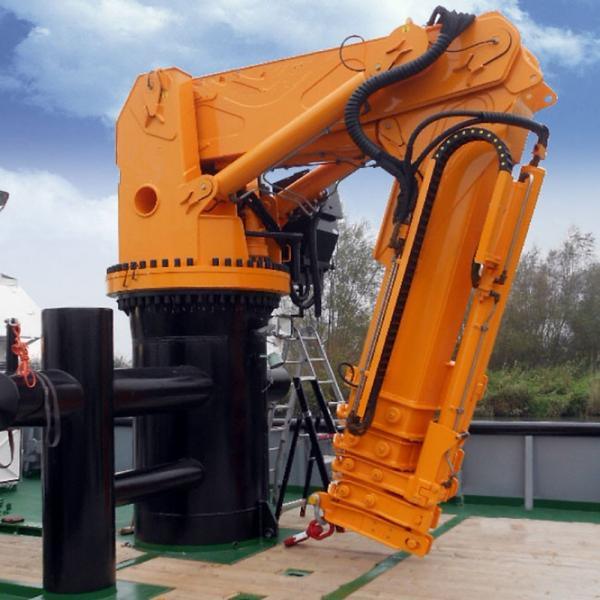 Small Size Hydraulic Telescopic Boom Ship Marine Crane