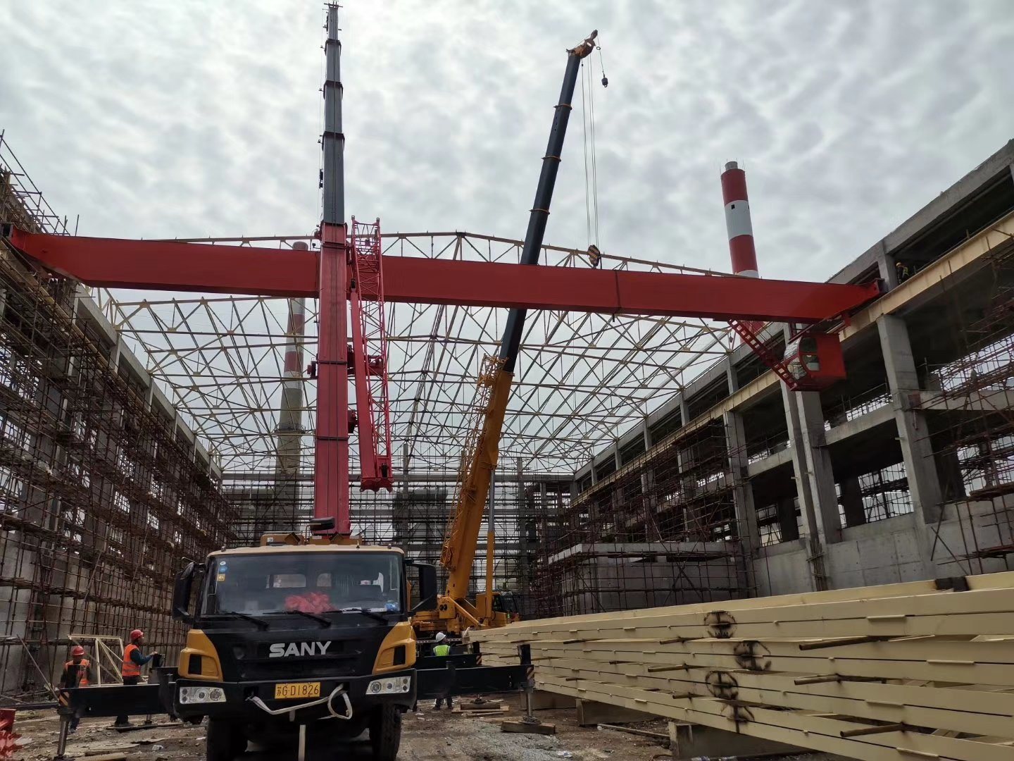 
                Solid Lifting Ability 10 Ton Light Duty Electric Single Girder Bridge Crane Price
            