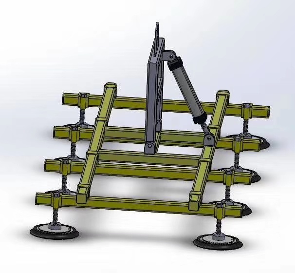 Vacuum Lifting Equipment for Handling in The Glass Processing