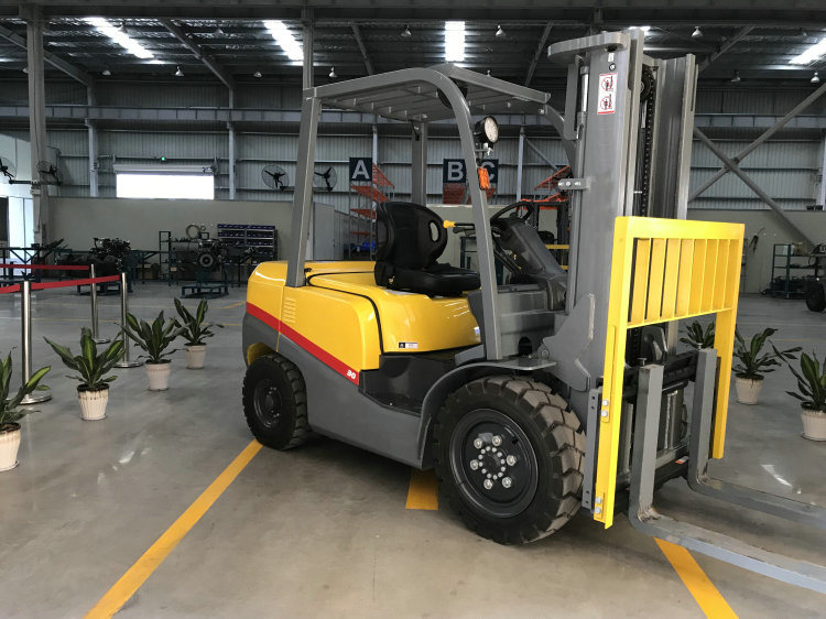 Warehouse Use 2ton 3ton Diesel Forklift with Side Shifter and Optional Triplex Mast