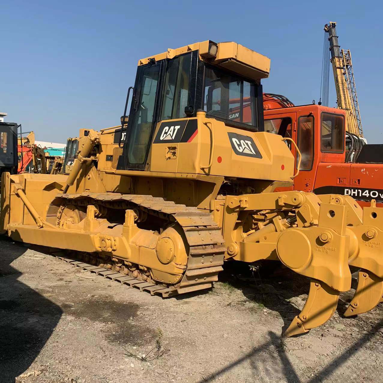 Cat Engine Used Cat D7g Bulldozer with Ripper or Winch for Sale