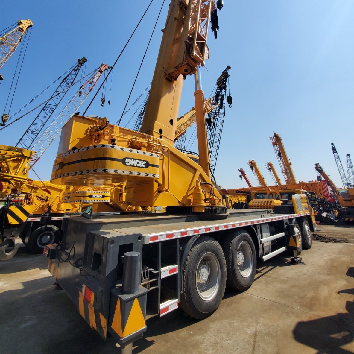 China Mobile Truck Crane 50ton Used Crane with Good Performance for Sale