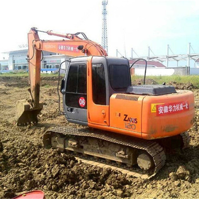 Japan Made Used Crawler Excavator Zx120 Digger Machine for Sale