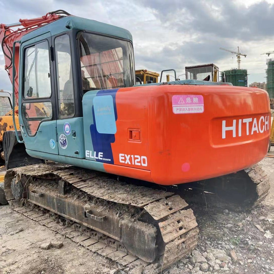 
                Secondhand Hitachi Ex120-3 Crawler Excavator with Isuzu Engine for Sale
            