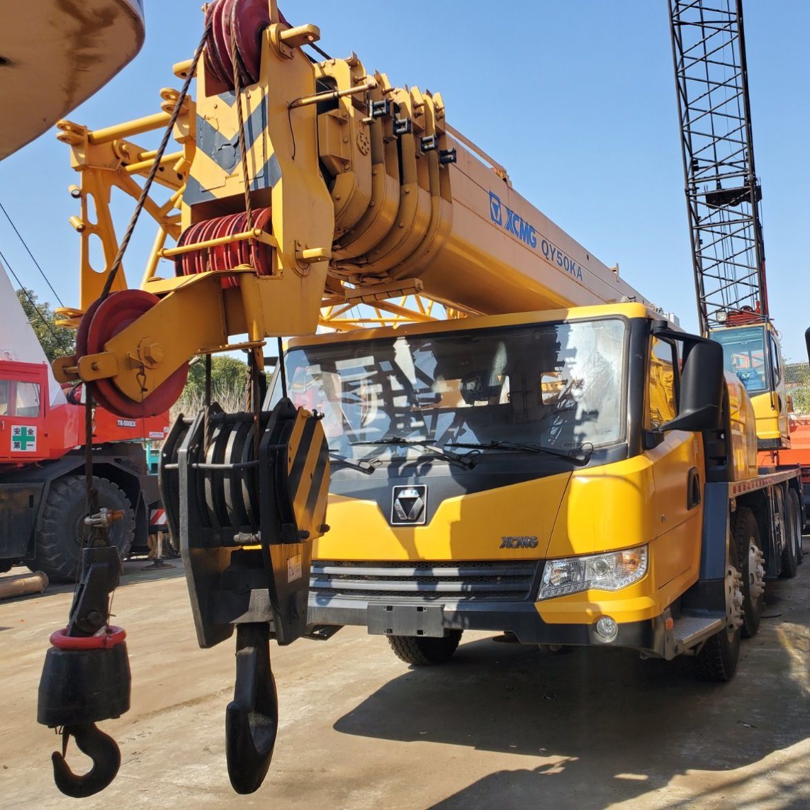 
                Usado 50ton Truck Crane Fabricado na China, 25 ton 35ton 50ton Grua móvel para venda
            