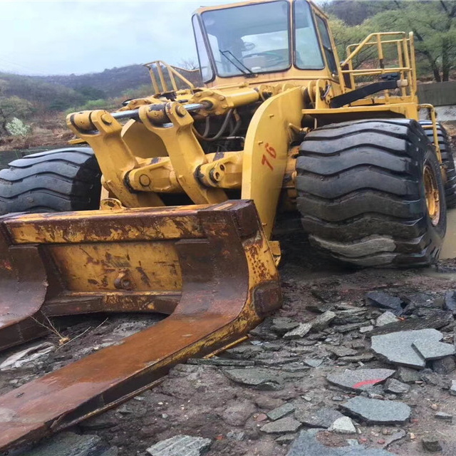 
                Used Caterpillar 980 Wheel Loader with Fork, Japan Made Front Loader Cat 980 with Good Price
            