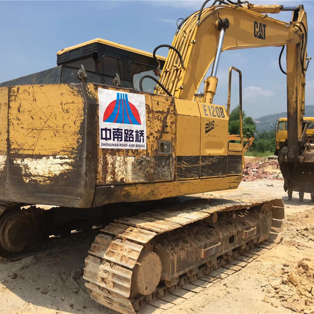 Used Caterpillar E120b Crawler Excavator with Original Pump