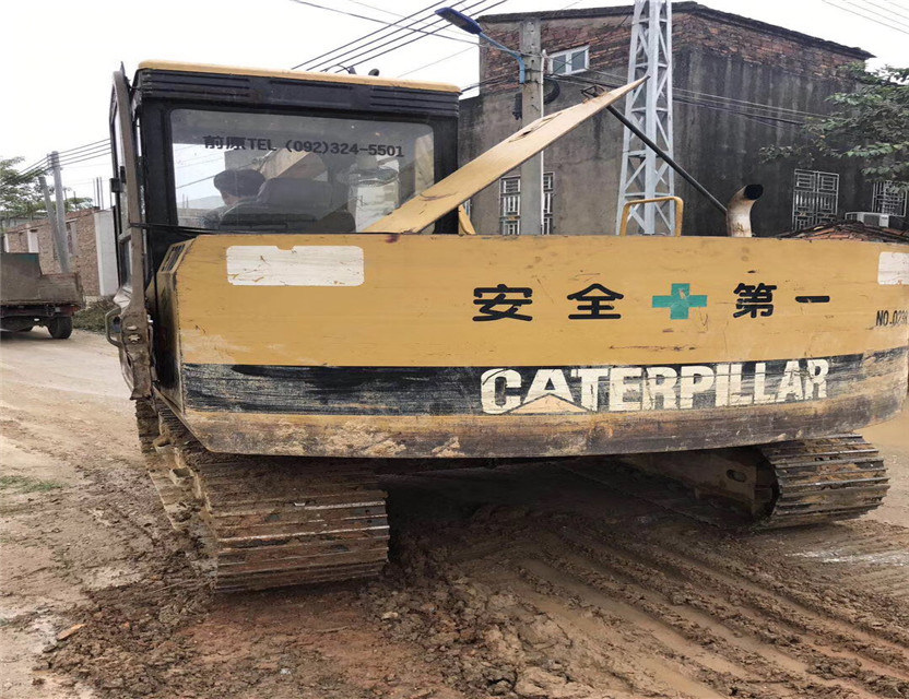 Used Caterpillar E70b Crawler Excavator Digger Mini Excavator with Semi Auto system