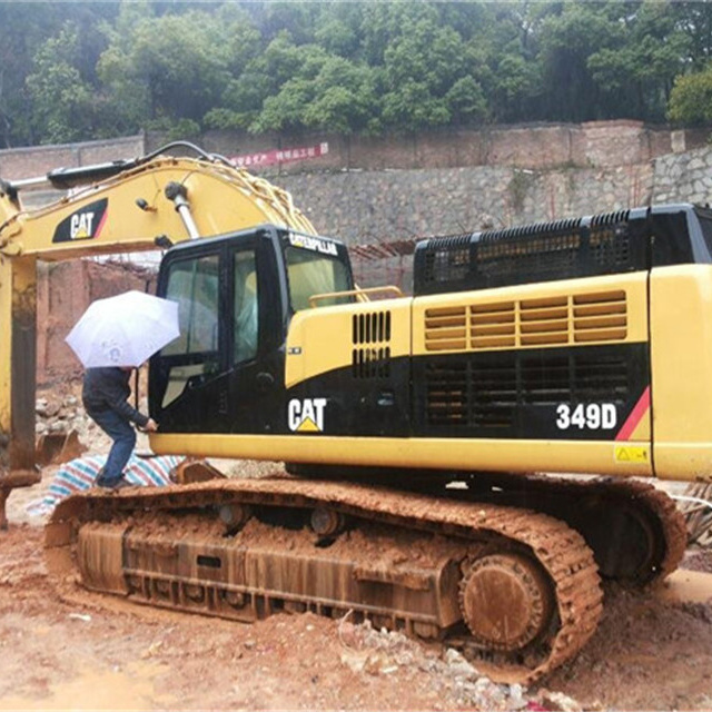
                Used Caterpillar Excavator 349d Crawler Excavator Digger, Large Excavator Made in Japan
            