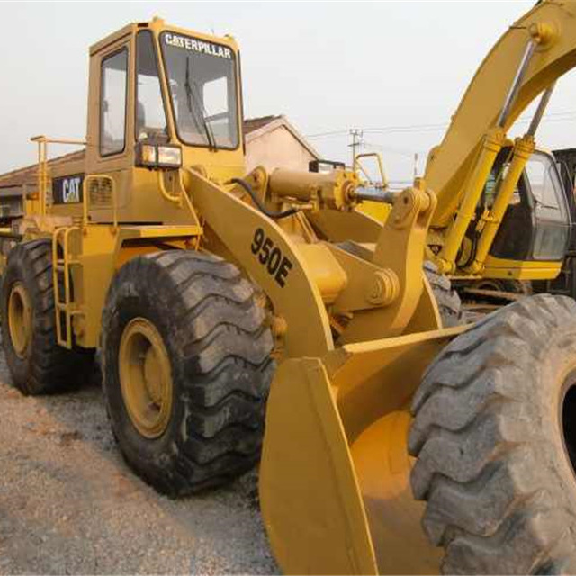 Used Caterpillar Wheel Loader 950e with Fork and Bucket for Sale