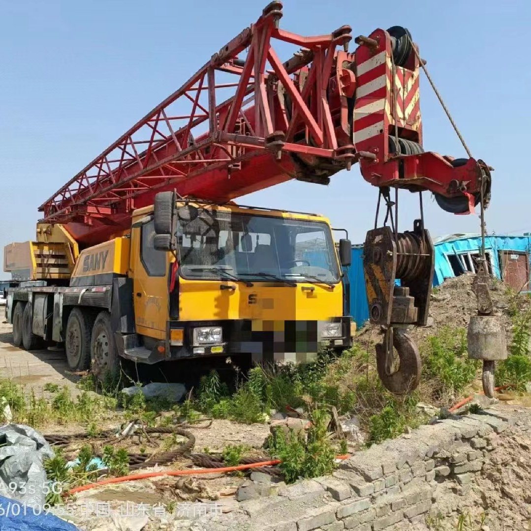 
                Usado China grua da marca San Y 50ton veículo rolante com bom preço para venda
            