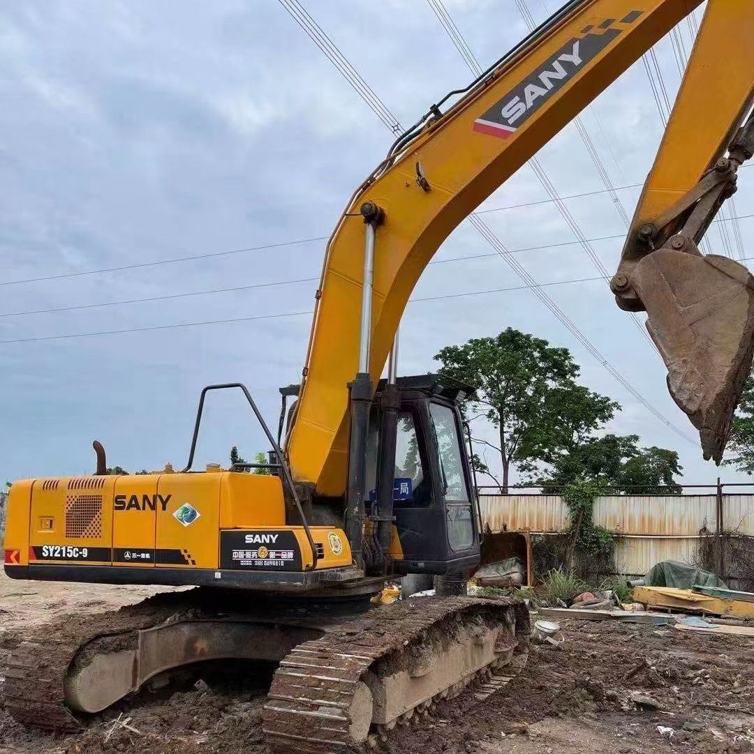 Used China Brand Excavator San Ysy215c-9 with Mitsubishi Engine Good Working Condition