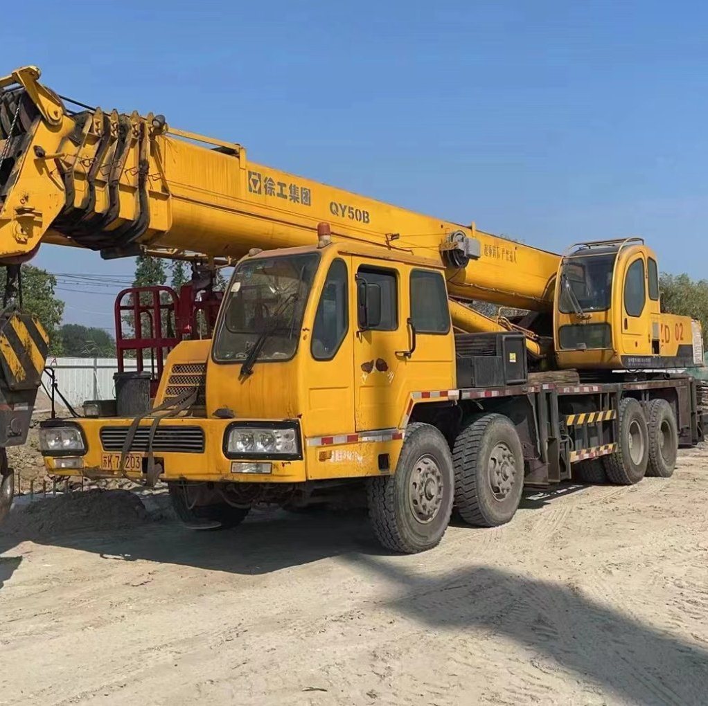 Used China Mobile Truck Crane Qy50b Qy50ca 50ton 70ton Crane for Sale