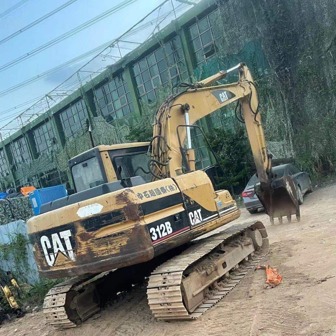 Used Crawler Excavator Cat 312b Hydraulic Excavator with Good Engine