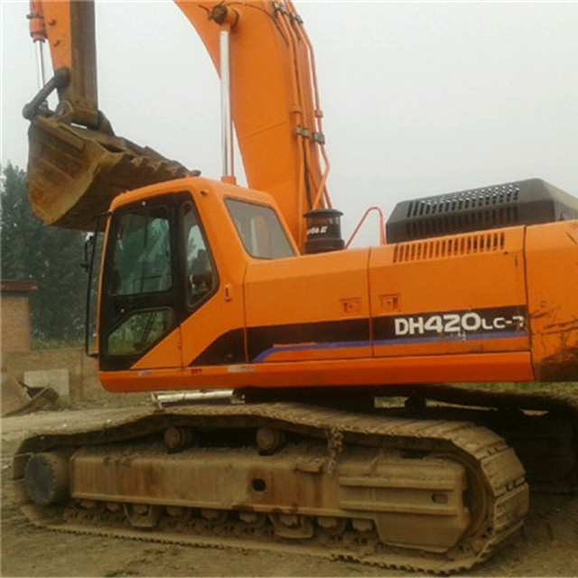 Used Doosan Hydraulic Excavator Dh420LC-7 Solar Excavator From Korea