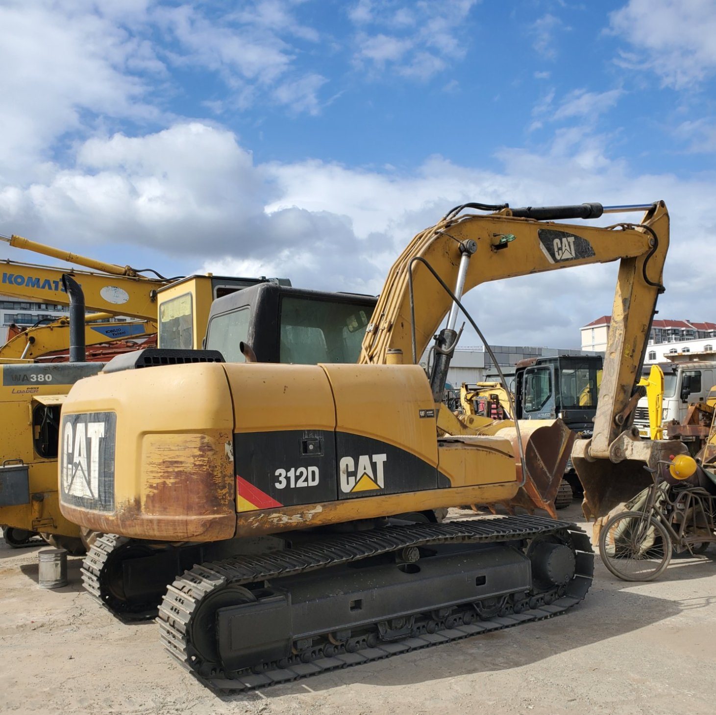 Used Exacavator Digger Cat 312D Crawler Excavator with Good Enigine Made in Japan