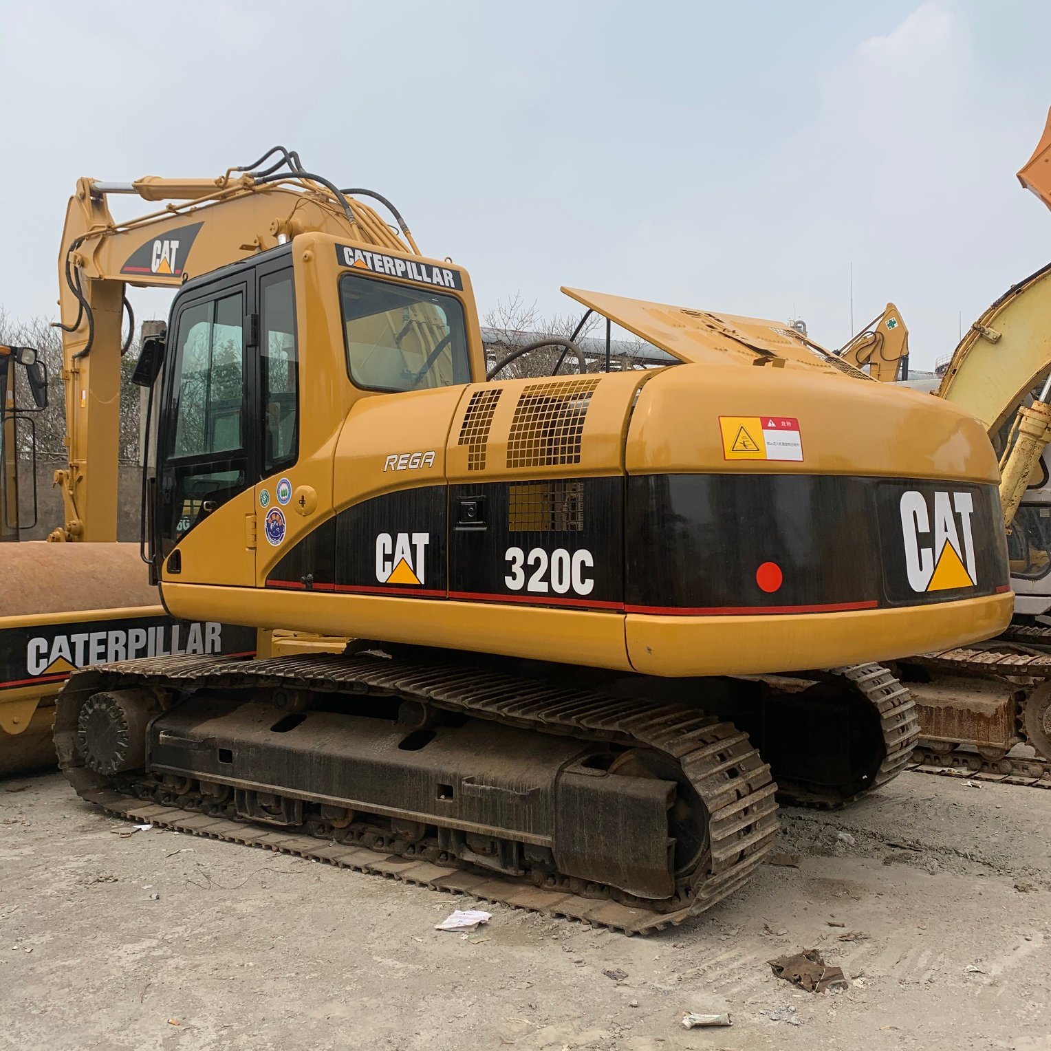 
                중고 굴삭기 Cat 320C 크롤러 굴삭기 Digger, 우수한 작업 판매 조건
            