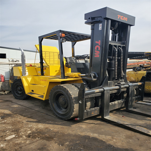 Used Forklift Tcm 15t Fd-150 Diesel Forklift with Good Working Condition for Sale