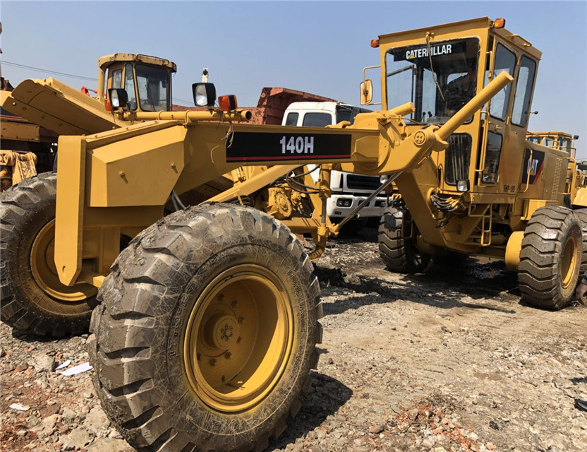 Used Grader Caterpillar 140h Motor Garder with Good blade, Japan Made 140 Garder Sell in China