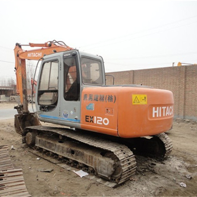 Used Hitachi Ex120-3 Ex120-5 Crawler Excavator with Good Isuz U Engine