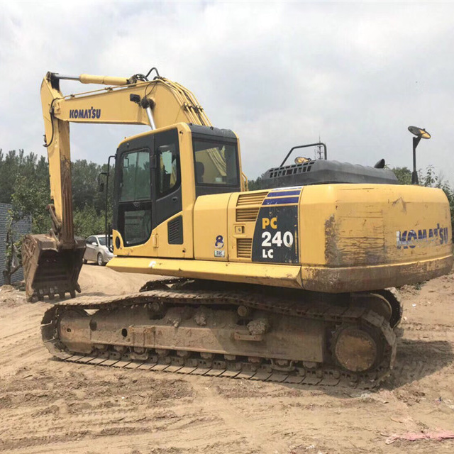 Used Japan Excavator PC200-7 PC240 Original Color 20 Ton Hydraulic Excavator Digger