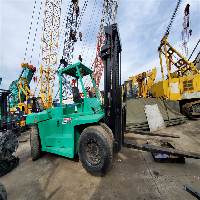 
                Usado Japón hizo Forklift 15ton Fd150 Diesel con buena Condiciones de trabajo
            