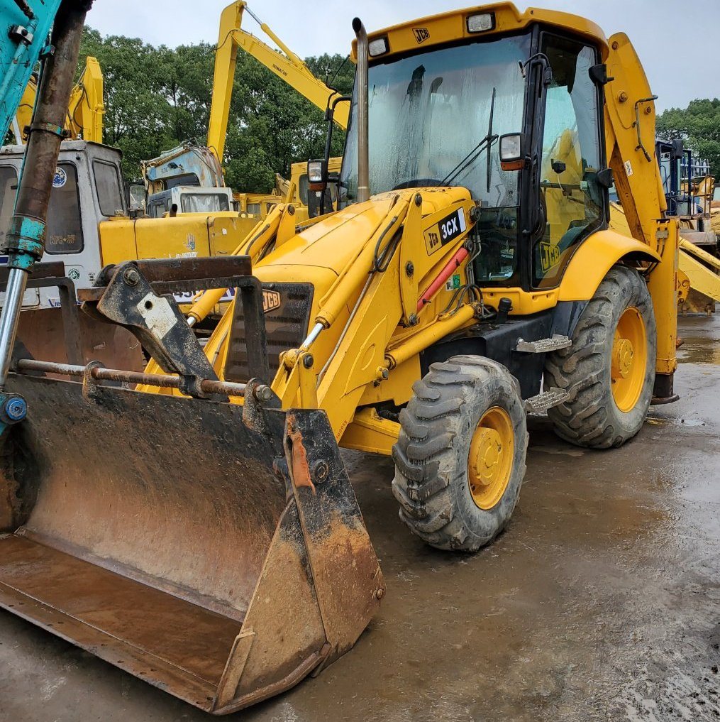 Used Jcb 3cx Wheel Loader with Excavator, Backhole Loader with Good Price for Sale