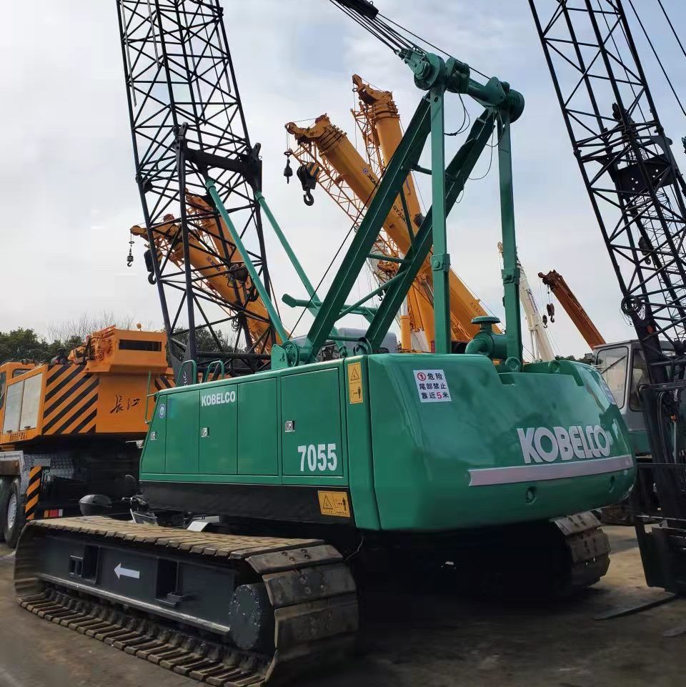 Used Kobelco Crawler Crane 55ton 7055 with Good Working Condition for Sale