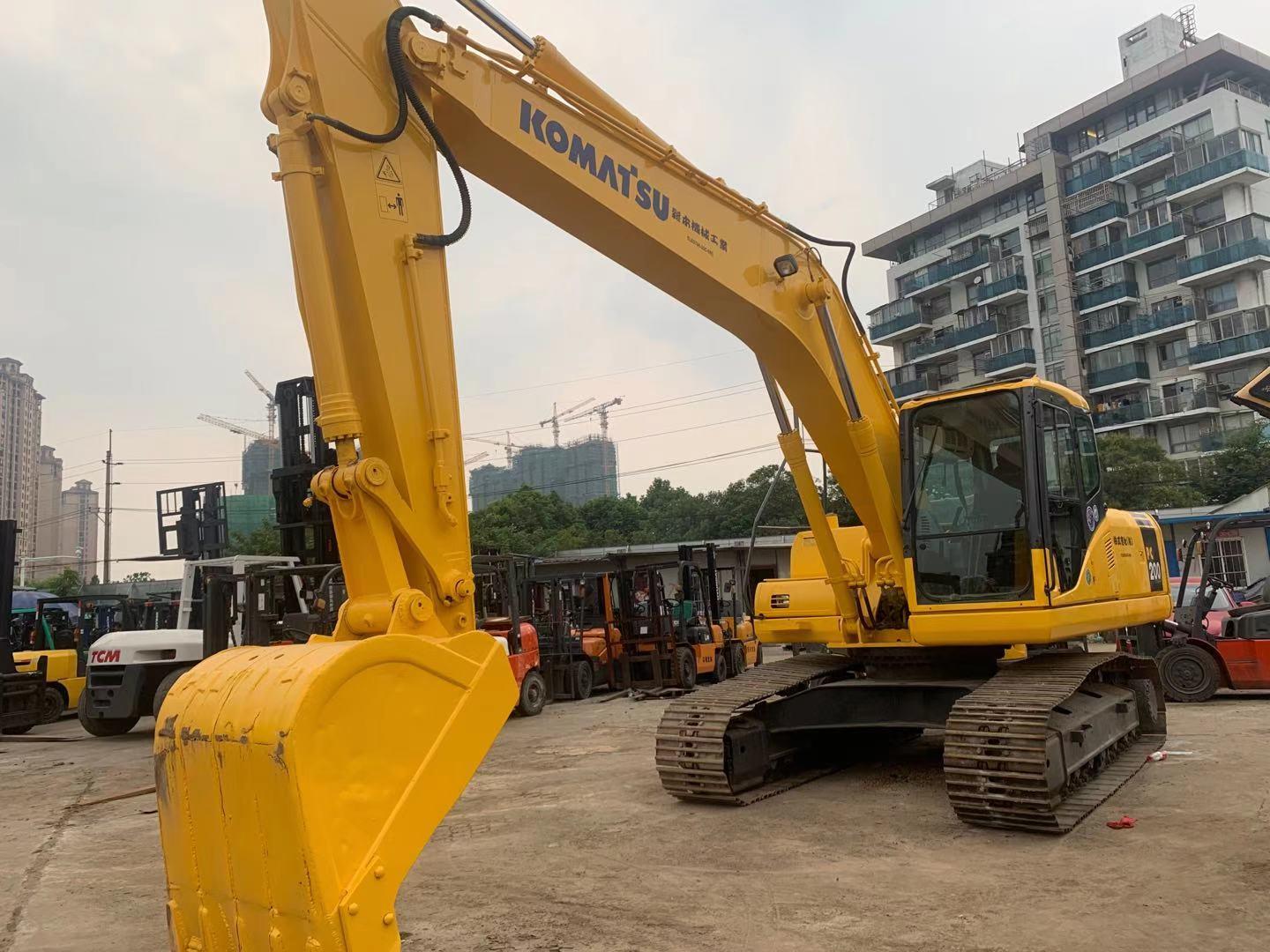 
                Gebrauchte Komats U PC200-6 Hydraulischer Bagger, PC200 Komatsu Bagger Verkauf in China
            