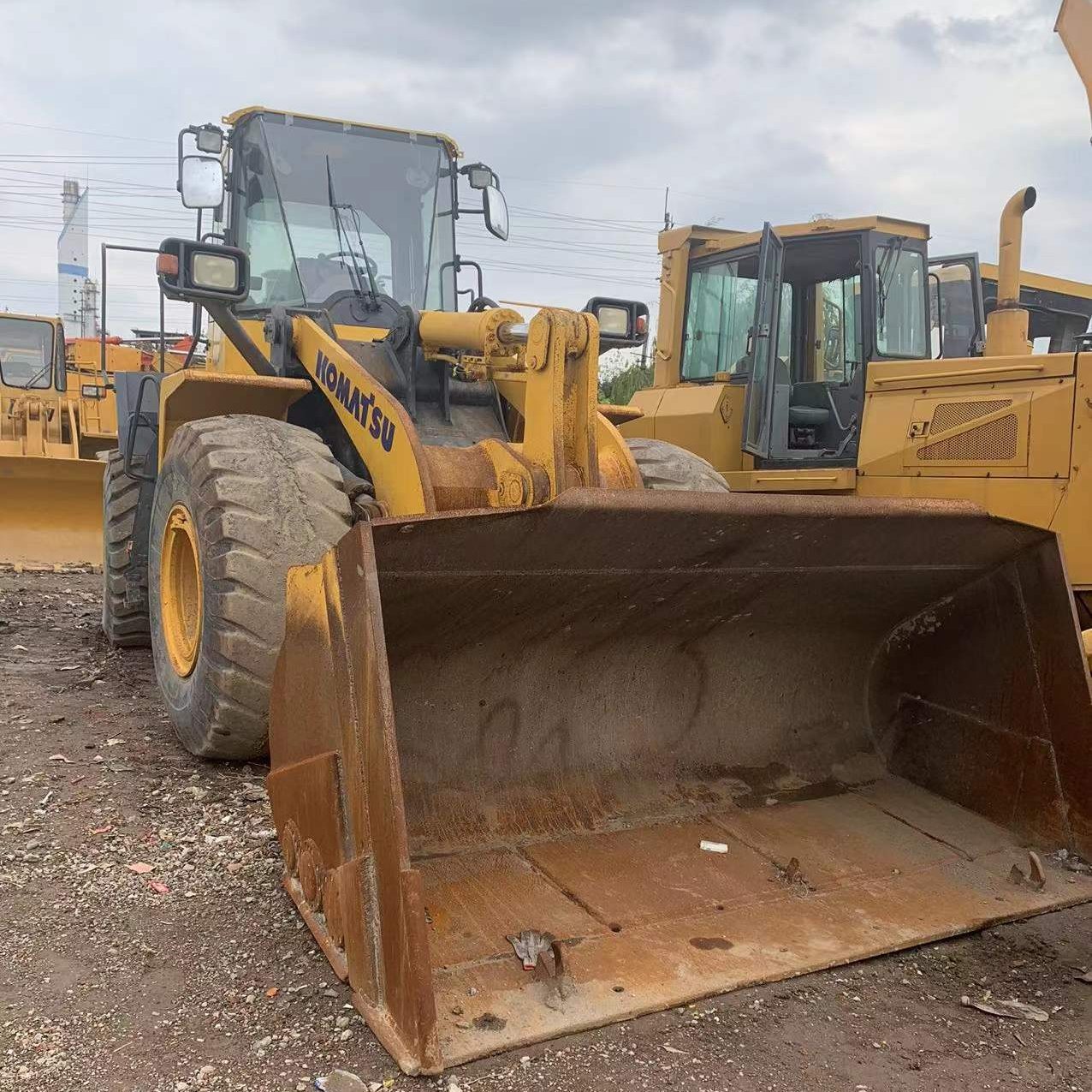 Used Komats U Wheel Loader Wa380z-6 Front End of Loader Made in Japan
