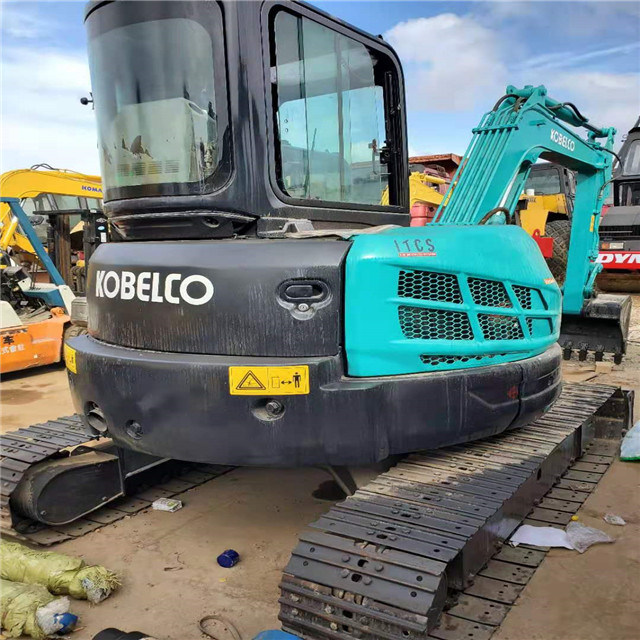 Used Mini Excavator Kobelco Sk55 Sk60 Crawler Excavator Made in Japan