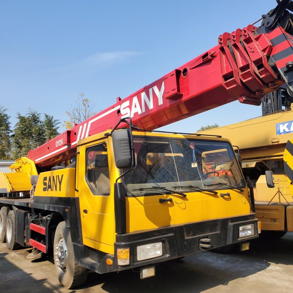 
                Used San Y 25ton Qy25c Truck Crane with Good Work Condition for Sale
            