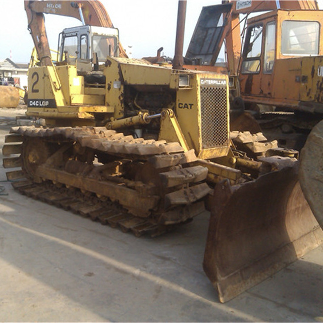 Used Small Bulldozer Cat D4c LGP Swamp Dozer Made in Japan