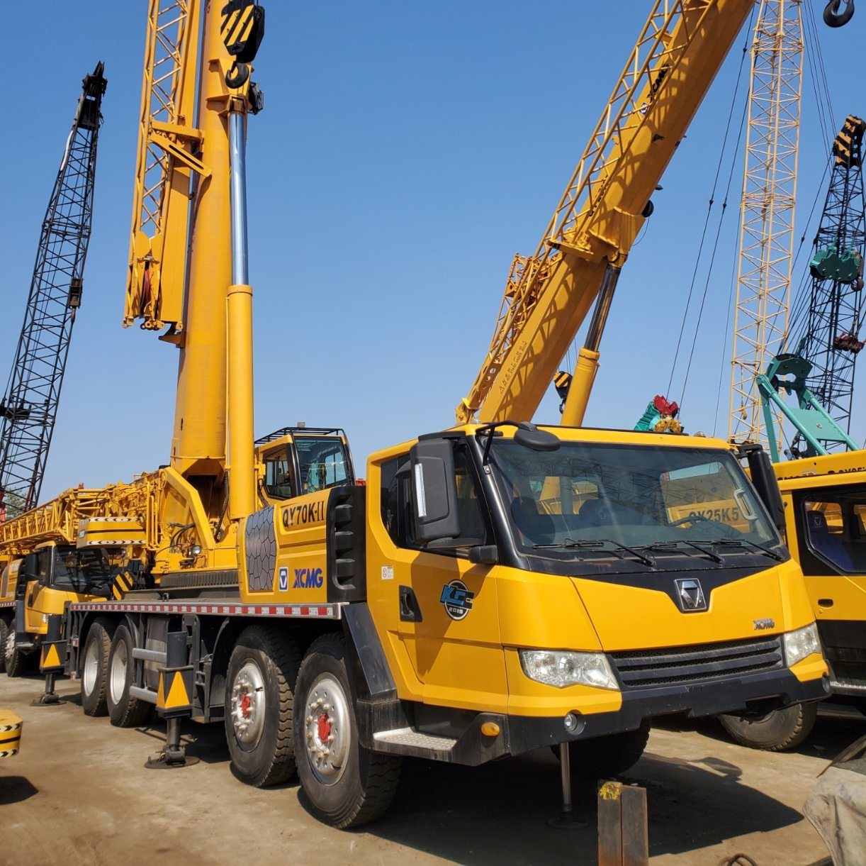 
                Gebruikte XCM G 70ton Truck Crane, gebruikte China Crane Qy70K-ll Mobile Truck Crane te koop
            