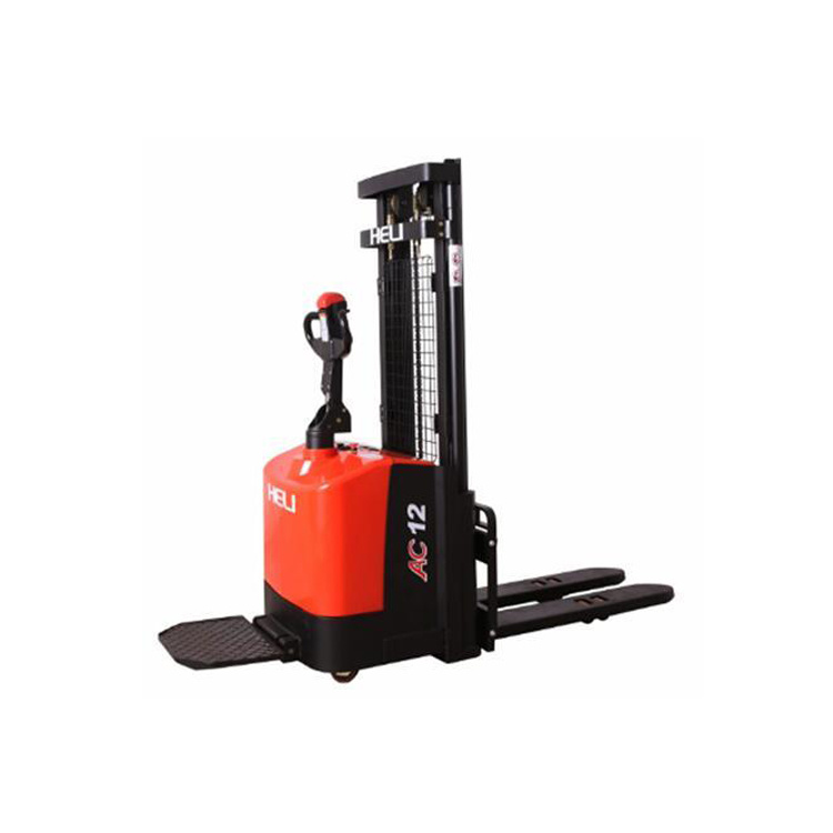 1.2 Ton Heli 2 Stage Small Electric Pallet Stacker Cdd12