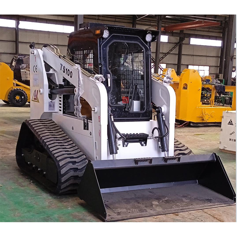 100HP 125HP Crawler Skid Steer Loader with Forest Mulcher Ts100