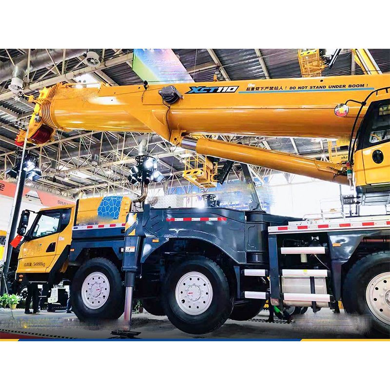 China 
                110t Truck Crane LHD Rhd Type Mobile Crane Qy110kh Xct110
             on sale