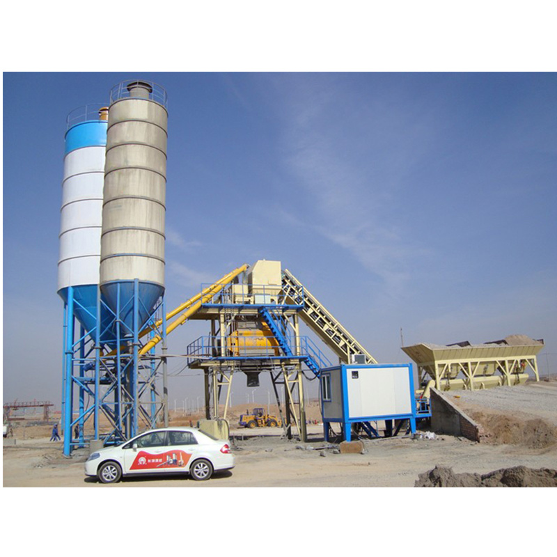 120cbm/H 163kw Liaoyuan Hzs120 Concrete Batching Plant