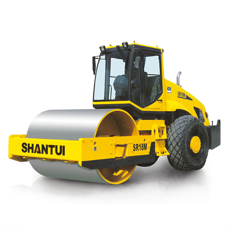 
                12tonne Shantui route tambour unique vibratoire hydraulique rouleau compacteur Sr12-5
            