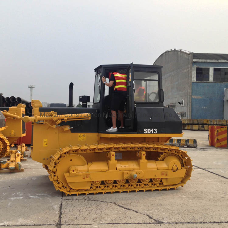 Chine 
                Bouteur chenillé 130HP Shantui SD13 moteur diesel de matériel de construction des bulldozers
             fournisseur