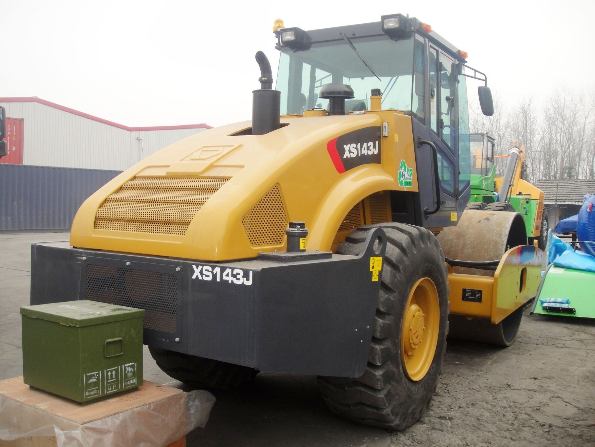 14 Ton Single Drum Vibratory Road Rollers Xs143 for Sale
