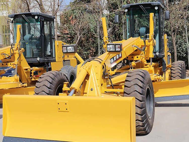165HP Py165c Lutong Motor Grader with Front Blade and Rear Ripper