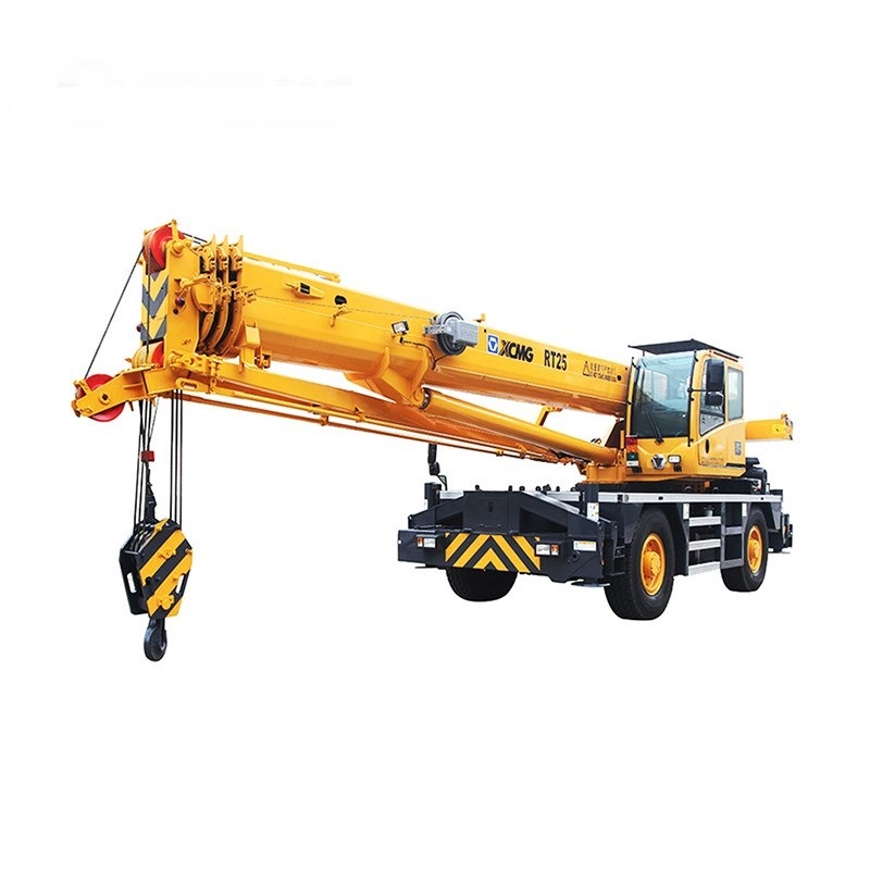 25 Ton Hyhraulic Rough Terrain Crane Rt25 in Stock