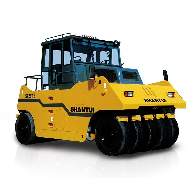 26ton Shantui Heavy Duty Pneumatic Tire Road Roller Sr26t