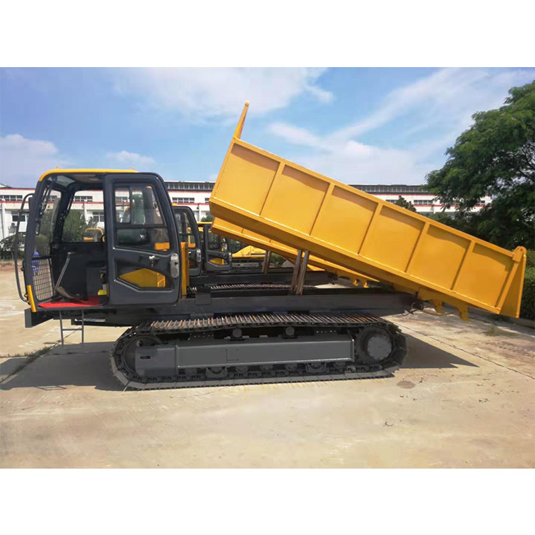 3-20ton Small Crawler Dumper Truck Transport Crawler Trailer